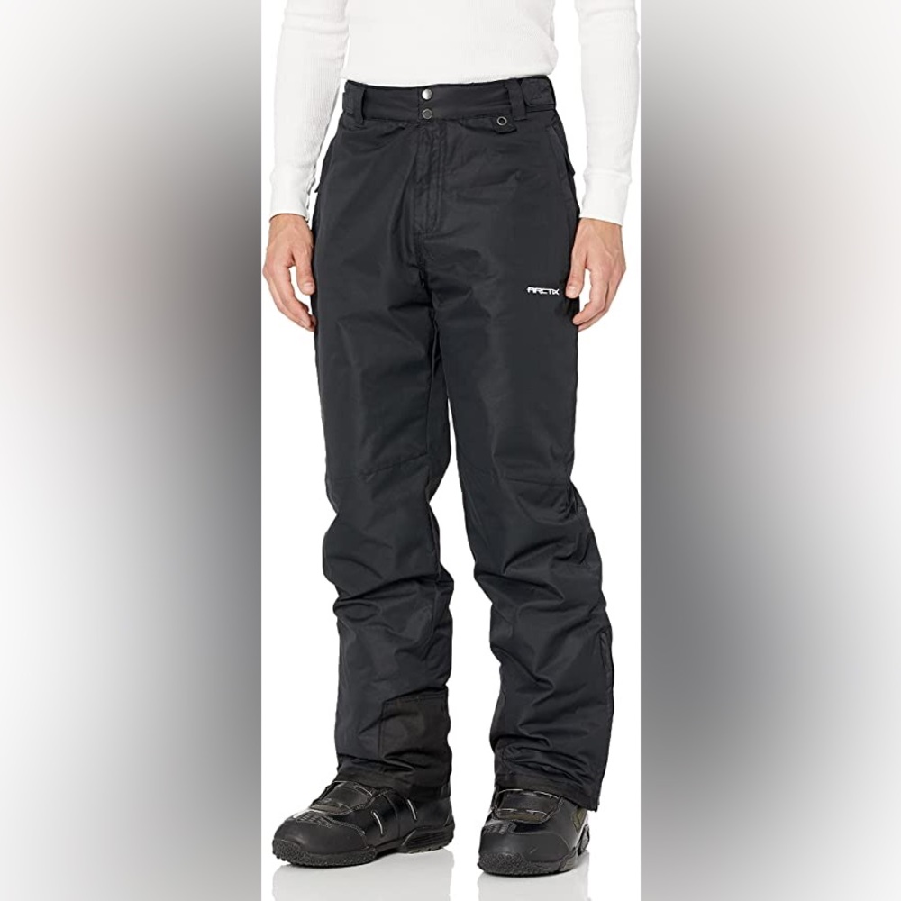 NWT Arctix Mens Essential Snow Pants Black/Charcoal 3XL